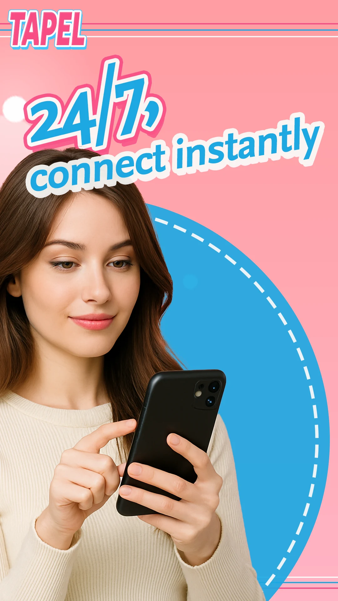 Earn Cash via Video Chat TAPEL screenshot